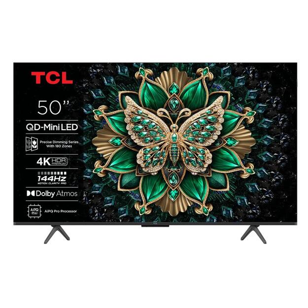 TV Set|TCL|50  |4K Ultra HD|3840 x 2160 pixels|Flat|16:9|50Q6C