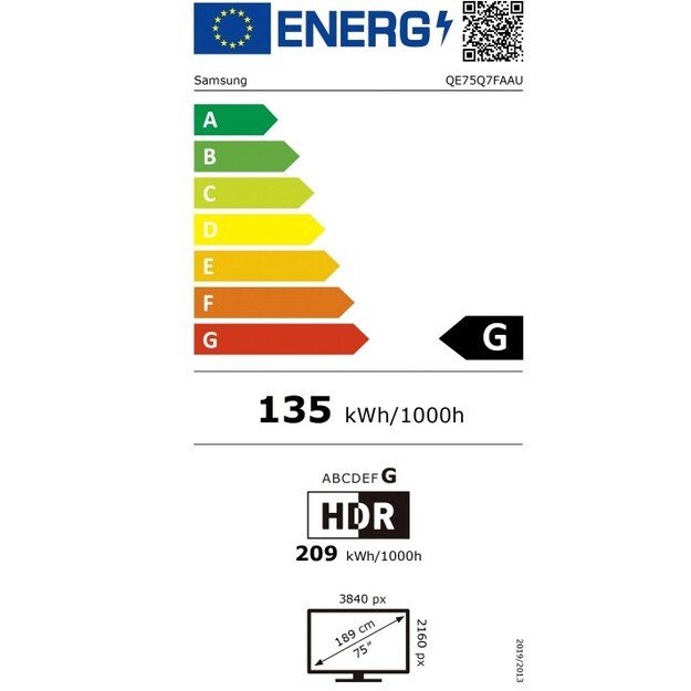 Television Samsung QE75Q7FAAUXXH 4