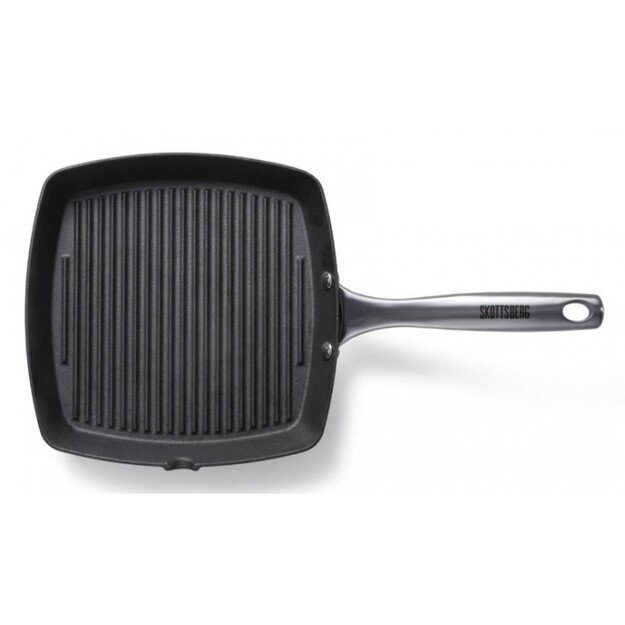 Rifliuota ketaus keptuvė Skottsberg 28x28cm 5