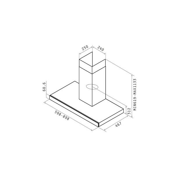 Gartraukis Elica JOY BLIX/A/90 1