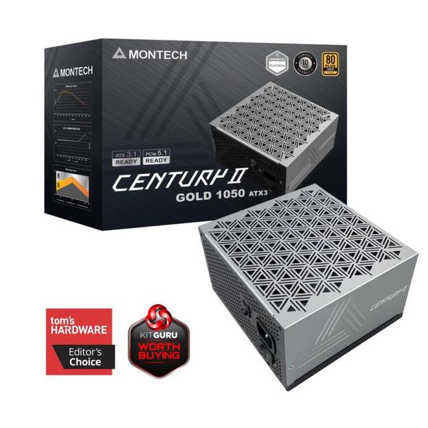 Power Supply|MONTECH|CENTURY II|ATX|1050 W|CENTURYII1050