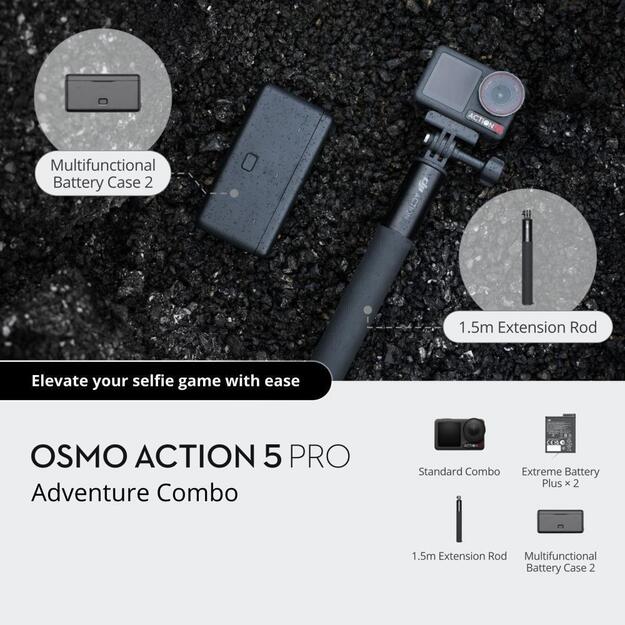 CAMERA OSMO ACTION 5 PRO/ADVEN CP.OS.00000350 DJI