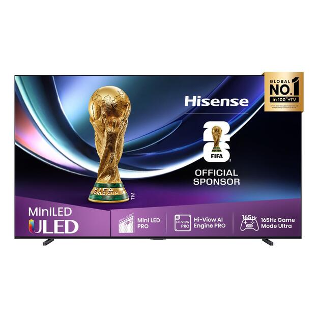 TV Set|HISENSE|100  |4K Ultra HD|3840 x 2160 pixels|Flat|16:9|ULED|100U7QPRO