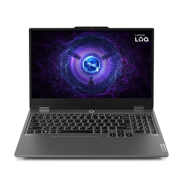 Notebook|LENOVO|LOQ|LOQ 15IRX9|CPU Intel&reg; CoreT i5|i5-13450HX|15.6  |1920 x 1080 pixels|RAM 16 GB|DDR5-SDRAM|SSD 512 GB|Discrete graphics NVIDIA GeForce RTX 3050|6 GB|On-board graphics Yes|Numeric keypad Yes|Keyboard language English|Colour Grey|Weigh