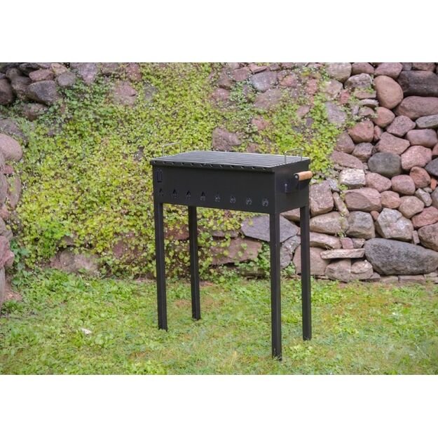 Nerūdijančio plieno grotelės &scaron;a&scaron;lykinei 50,5x28cm  1