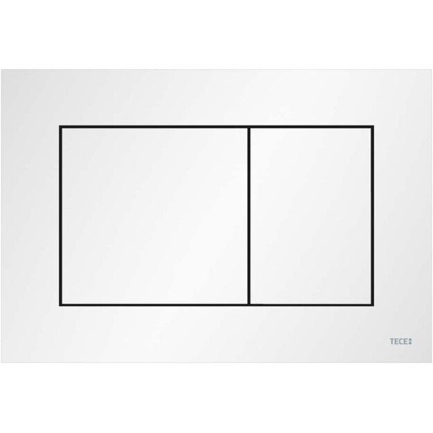 Vandens nuleidimo mygtukas TECEnow 9240417, baltas matinis