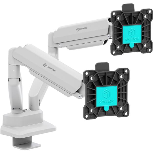 MONITOR ACC DESK MOUNT/13-32  BLK/WHT G160-BW ONKRON