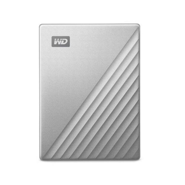External HDD|WESTERN DIGITAL|My Passport Ultra|2TB|USB 3.0|USB-C|Colour Silver|WDBC3C0020BSL-WESN
