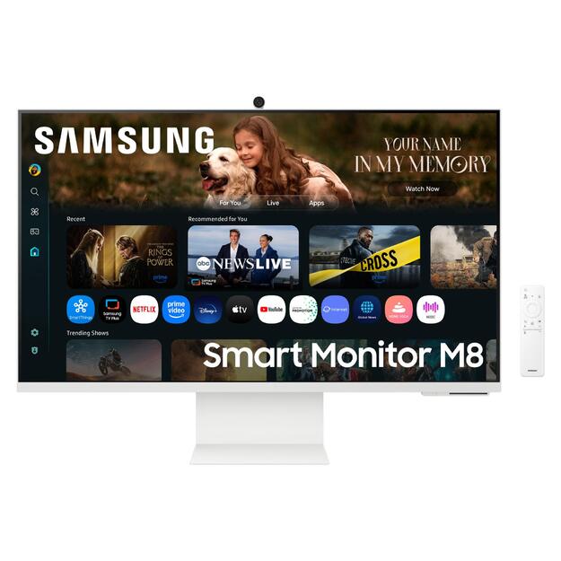 LCD Monitor|SAMSUNG|LS32FM801UUXDU|32 |Smart/4K|Panel VA|3840x2160|16:9|60 Hz|4 ms|Colour White|LS32FM801UUXDU