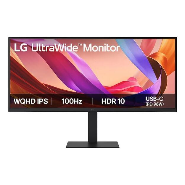 LCD Monitor|LG|34  |3440 x 1440 pixels|Wide Quad HD|Native aspect ratio 21:9|LCD|Curved|34U650A-B