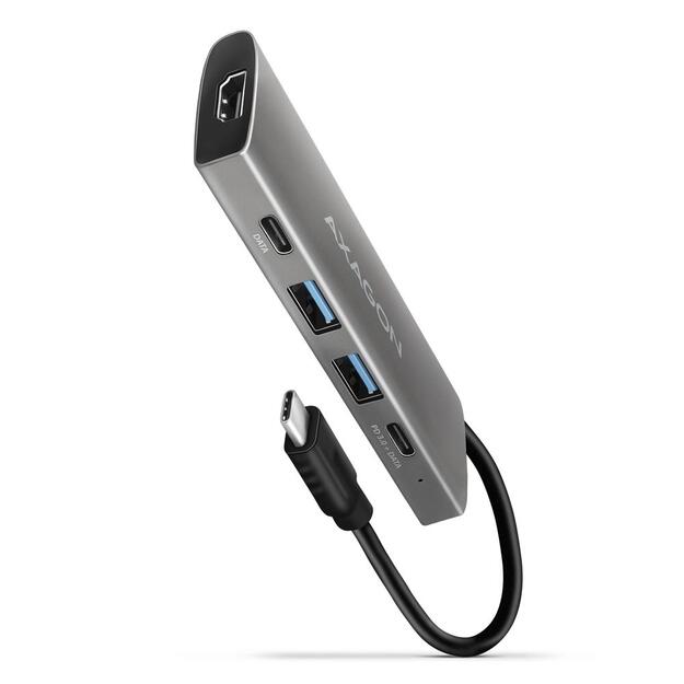 I/O HUB USB-C 5IN1/0.13M HMC-5G21 AXAGON