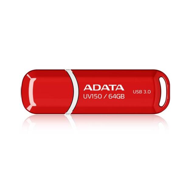 MEMORY DRIVE FLASH USB3.1 64GB/RED AUV150-64G-RRD ADATA