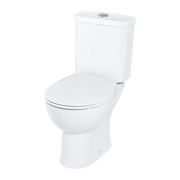 Pastatomas klozetas su SoftClose dangčiu Grohe Bau Ceramic 39496000 1