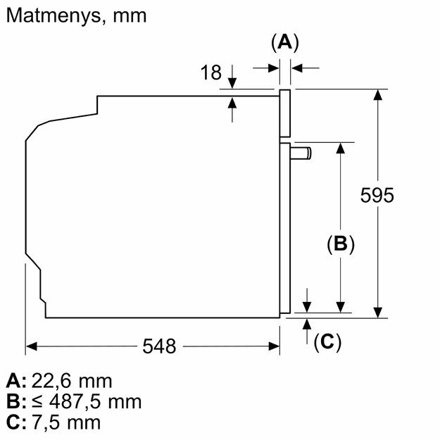 Orkaitė Neff B69CS7MY0 3
