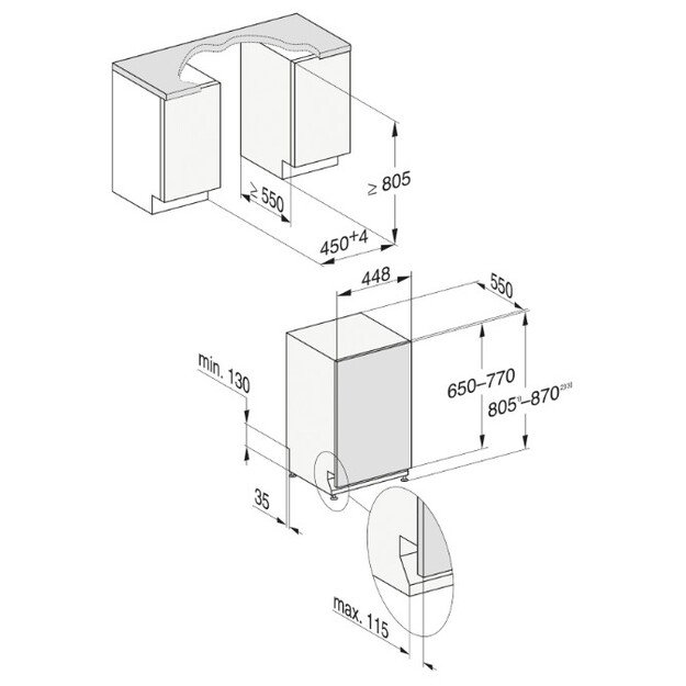 Indaplovė MIELE G 5590 SCVi SL Active ED 1
