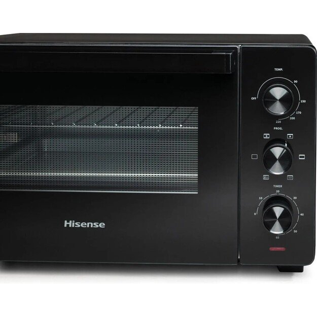 Mini orkaitė Hisense HOM30M, 30 L, 1600 W, juoda 2