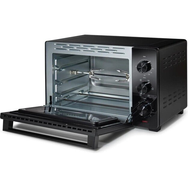Mini orkaitė Hisense HOM30M, 30 L, 1600 W, juoda 1