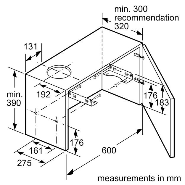 Įmontuojamas gartraukis Siemens iQ300, LI64MA531 2