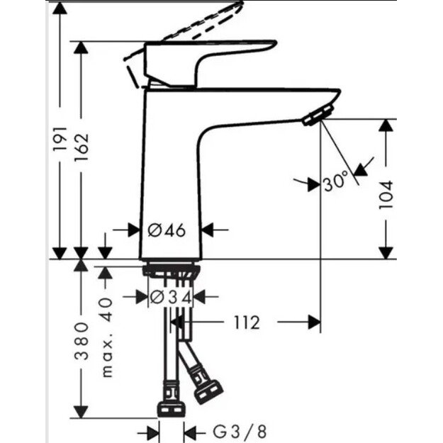 Mai&scaron;ytuvas Hansgrohe 71712340 1