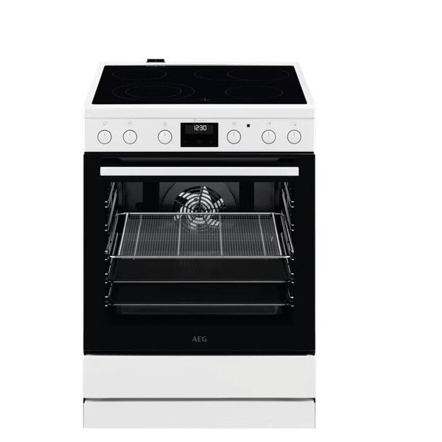 Elektrinė viryklė su elektrine orkaite AEG CCB6440CBW