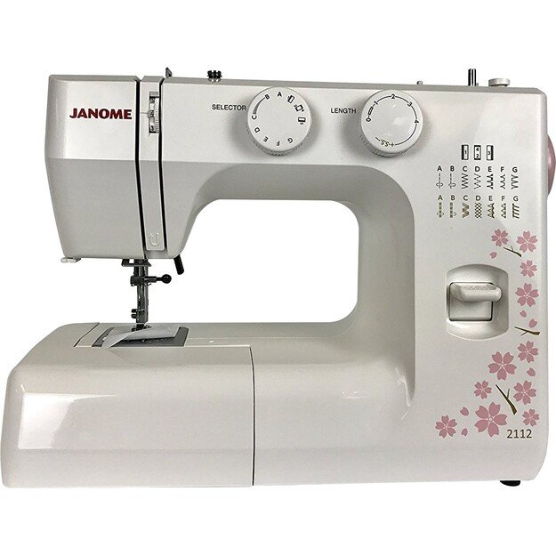 Siuvimo ma&scaron;ina Janome 2112, Cherry Blossom