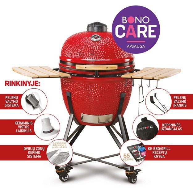 Kamado Bono LIMITED (raudona)