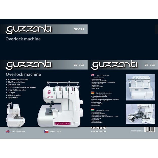 Overlokas Guzzanti GZ-325