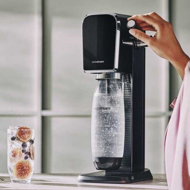 Gazuotų gėrimų gaminimo aparatas SodaStream Art Black