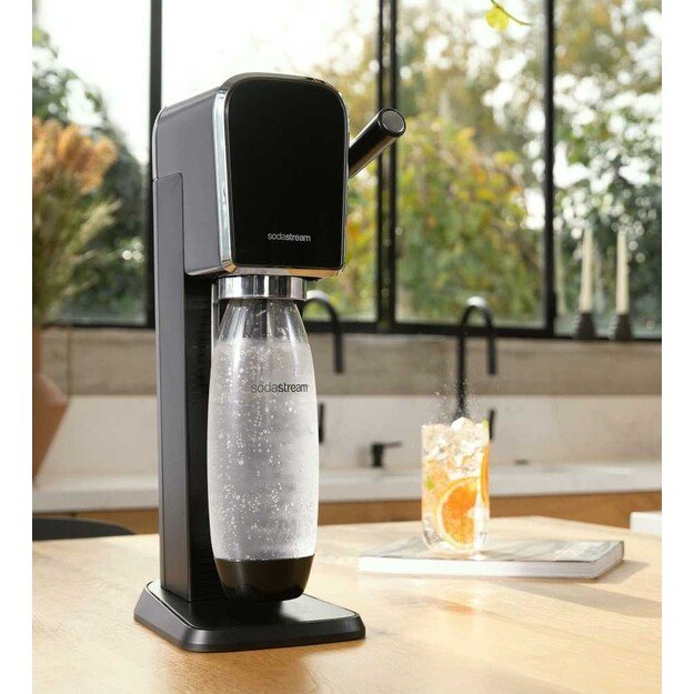 Gazuotų gėrimų gaminimo aparatas SodaStream Art Black