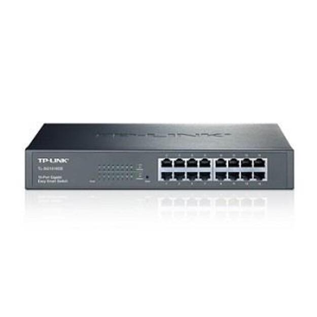 Switch|TP-LINK|16x10Base-T / 100Base-TX / 1000Base-T|TL-SG1016DE