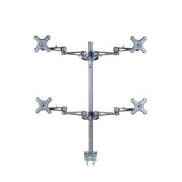 TV SET ACC DESK MOUNT SILVER/10-26  FPMA-D935D4 NEOMOUNTS