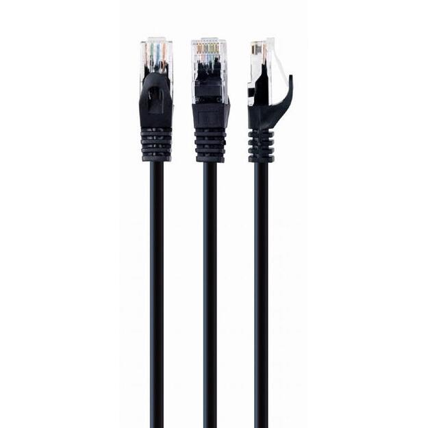 PATCH CABLE CAT6 UTP 0.25M/PP6U-0.25M/BK GEMBIRD