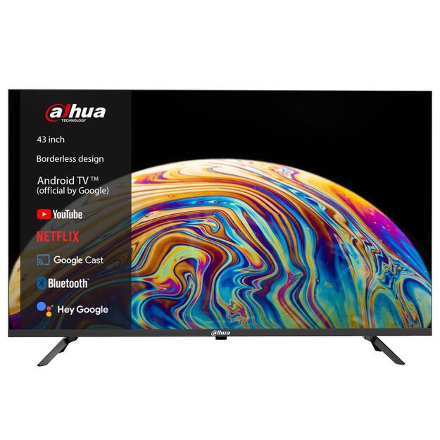 TV Set|DAHUA|43 |Smart|1920x1080|Android TV|Black|DHI-LTV43-SD200