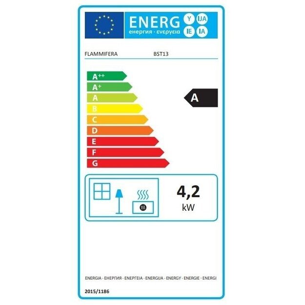 Krosnelė Flammifera BST13, 4.2 kW