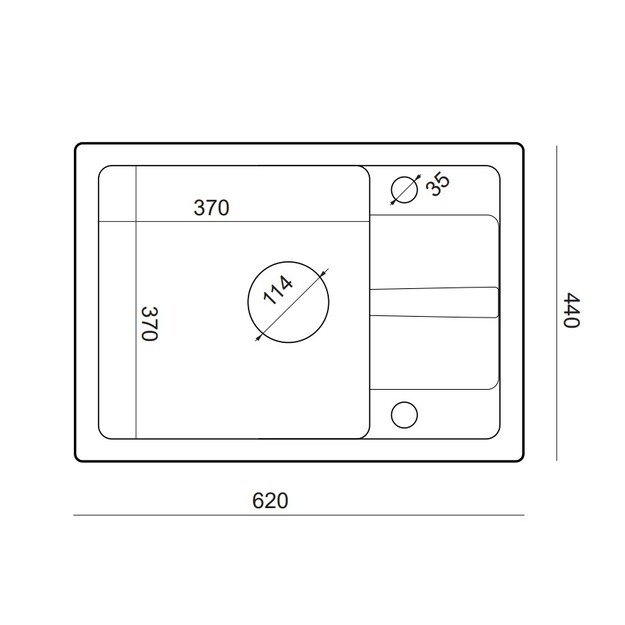 Plautuvė su maišytuvu ir dozatoriumi Quadron READY SMART, TQ6244RSCZ, juoda