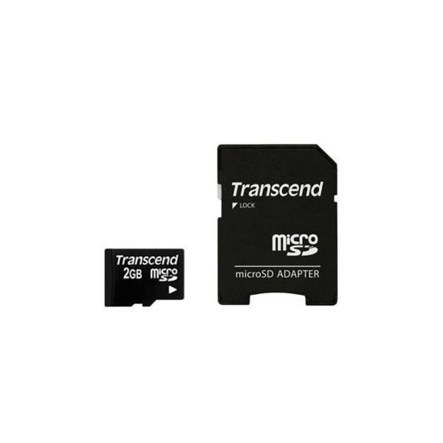 MEMORY MICRO SD 2GB/TS2GUSD TRANSCEND