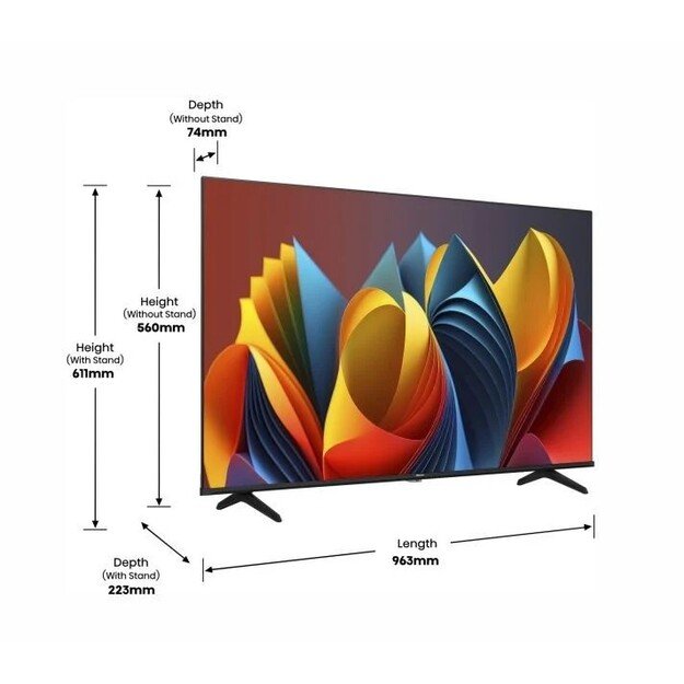 LED televizorius Hisense 43E7NQ