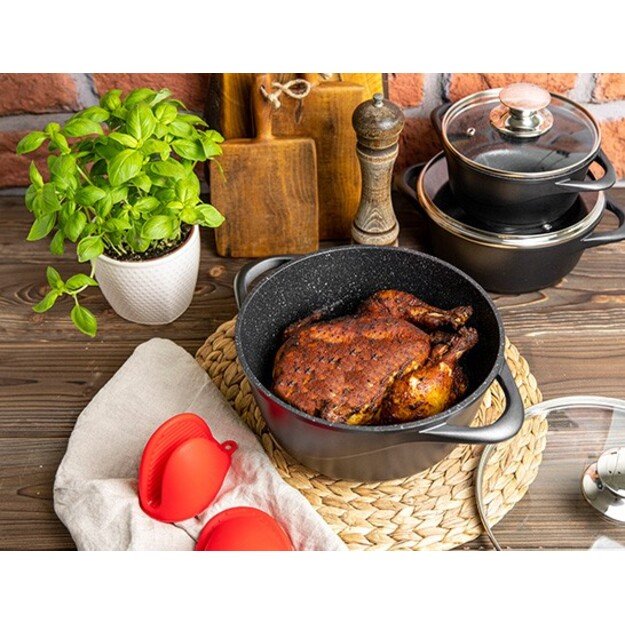 Puodų komplektas SMILE MGK-18 3