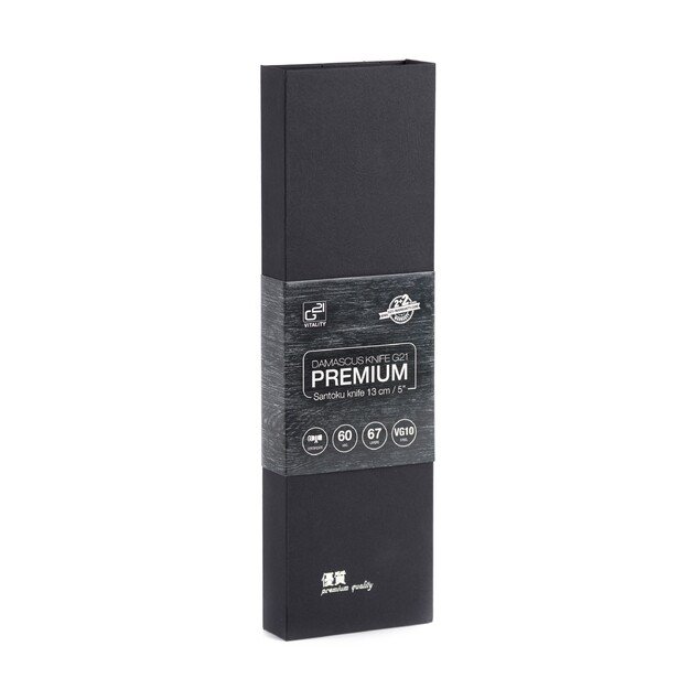 Peilis G21 Damascus Premium 13 cm, Santoku 6002297 4