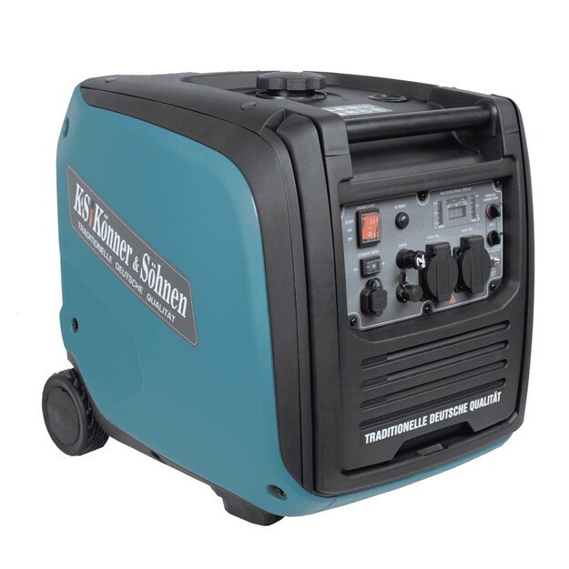 Inverterinis benzininis generatorius K&ouml;nner  amp S&ouml;hnen KS 4000iEG S, 3,5kW 230V 2