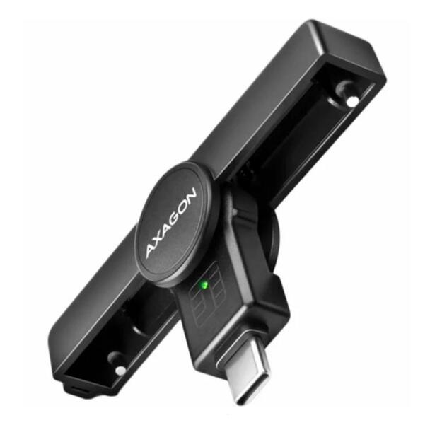 CARD READER POCKET SMARTCARD/USB-C CRE-SMPC AXAGON