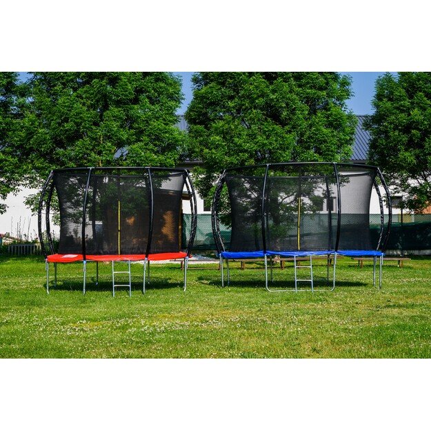 Batutas su apsauginiu tinkleliu ir laipteliais G21 SpaceJump 69042681, 305 cm 8