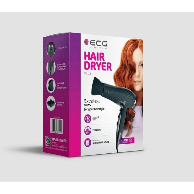 Plaukų džiovintuvas ECG VV 115 5