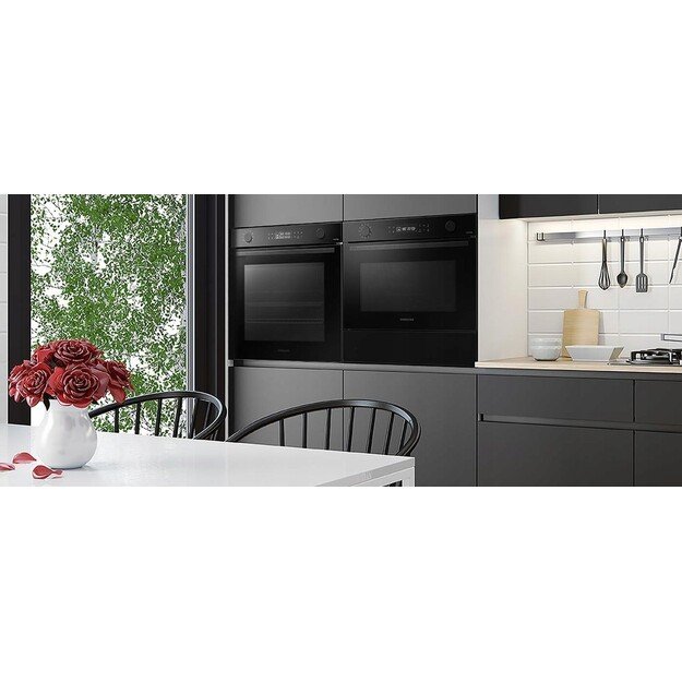 Kompaktinė orkaitė su mikrobangų funkcija Samsung NQ5B4553HBK 4