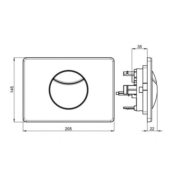Pakabinamo WC komplektas Villeroy  amp Boch SOUL GB11SOULKOMBIDF (4656HR01+92230900+92248561) 5