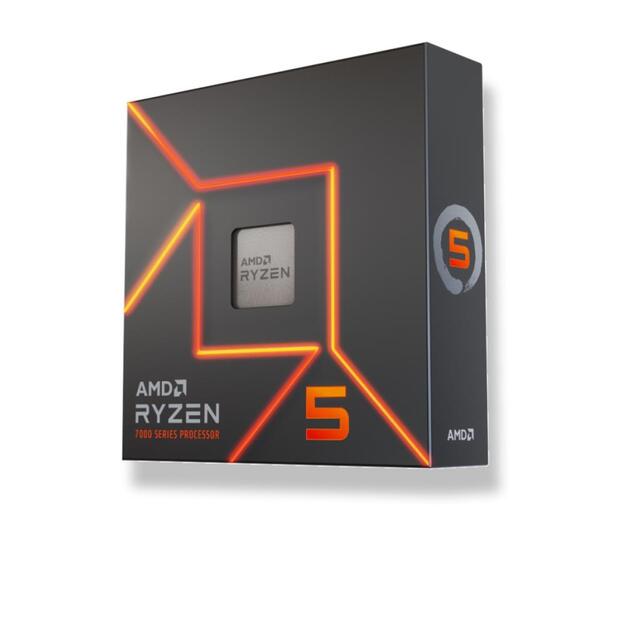 CPU|AMD|Desktop|Ryzen 5|R5-7600X|4700 MHz|Cores 6|32MB|Socket SAM5|105 Watts|GPU Radeon|BOX|100-100000593WOF