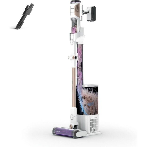 Shark Detect Clean & Empty, baltas - Belaidis dulkių siurblys IW3612EU