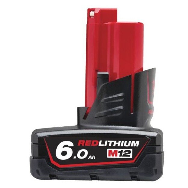 Akumuliatorius MILWAUKEE M12 B6, 6,0 Ah, 4932451395