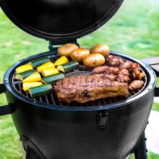 Anglinis lauko grilis Kamado Char-Griller Akorn 57cm 12