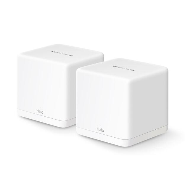 Wireless Router|MERCUSYS|Wireless Access Point / Router|2-pack|1500 Mbps|Mesh|IEEE 802.3ac|IEEE 802.11a|IEEE 802.11b|IEEE 802.11g|IEEE 802.11n|IEEE 802.11ax|2x10/100/1000M|LAN \ WAN ports 3|HALOH60X(2-PACK)